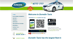 Desktop Screenshot of dunedintaxis.co.nz